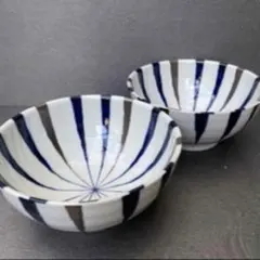 美濃焼　藍十草　さぬき丼　2個セット