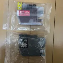 ブラザー互換LC-3111 インクカートリッジ　マゼンダ・ブラック