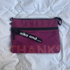 niko and ... メッシュサコッシュ