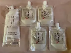 どろあわわ洗顔×4、泡立てネット×1セットのサムネイル