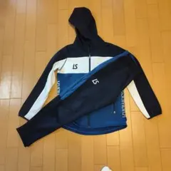 Luz e Sombra ジャージ 140サイズ ブラック/ブルー