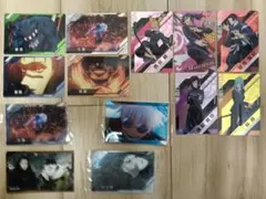 呪術廻戦　ウエハース　カードセット