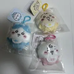 ちいかわベビー　ぬいぐるみマスコット　3個セット　ノベルティ付き