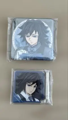 鬼滅の刃 ufotable モクテルバー 冨岡義勇缶バッジとミニアクリルのセット