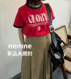 【新品☆未開封】nemne アソートリンガーTシャツ　綿100%