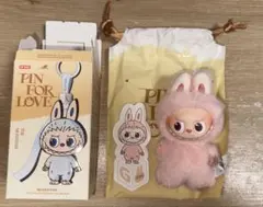 り*こ様 ラブブ POP MART pin for love G gぬいぐるみキ