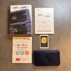 New Nintendo 3DS LL 本体 メタリックブルー　箱・トリセツ付き