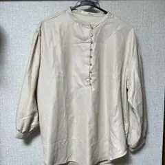 SHOO la RUE ベージュ バルーン袖シャツのサムネイル