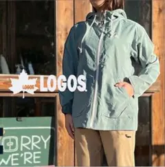 【美品】LOGOSマウンテンパーカー ライトアウター ナイロンレディースLL