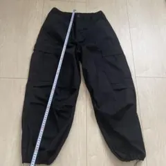GU カーゴパンツ ブラック Sサイズ