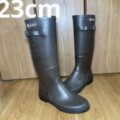 AIGLE エーグル　レインブーツ　BROWN　サイズ36