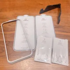 iPhone14 Plus ガラスフィルム 2枚 保護フィルム 6.7インチ