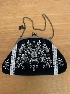 アナスイ　ANNA SUI ポーチ　がま口　パーティーバッグ