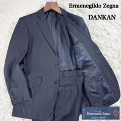 高島屋 エルメネジルドゼニア セットアップスーツ ストライプ ネイビー
