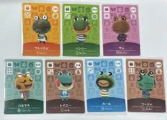 amiiboカード あつまれどうぶつの森 カエル セット