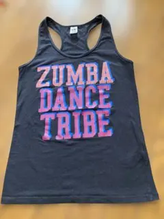 ZUMBA タンクトップ DANCE TRIBE Sサイズブラック