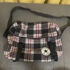 A*i様 CONVERSE チェック柄 メッセンジャーバッグ ショルダーバッグオ