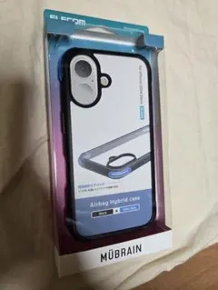 iPhone 16 MUBRAIN ハイブリッドケース エアバッグ　605