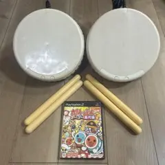 PS2 太鼓の達人　タタコン&バチ　2個セット　ソフト 動作確認済
