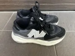 New Balance M5740 スニーカー ブラック 23cm メッシュ