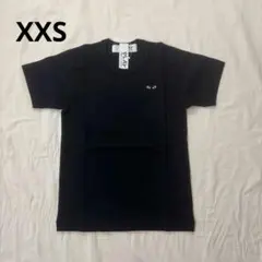 PLAYCOMME des GARÇONS黒ハートワンポイントTシャツ新品タグ付