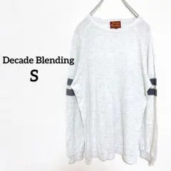 メンズ　コットンニット　セーター　薄手　グレー　Sサイズ　シンプル　着心地