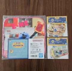 一番くじ パペット スンスン タオル ステッカー