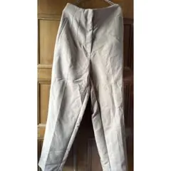 ZARA ザラ ハイウエスト テーパードスラックス ピンクベージュ　Lサイズ