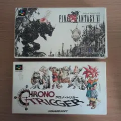 ファイナルファンタジーVI クロノトリガー スーパーファミコン 2本セット
