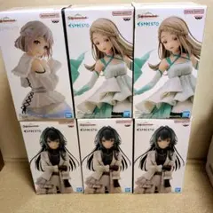 【6個セット】学園アイドルマスター 篠澤広 　月村手毬　葛城リーリヤフィギュア