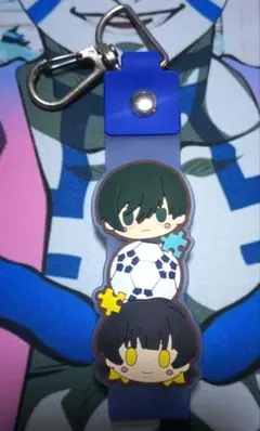 ブルーロック 一番くじ ラバーチャーム 糸師凛 蜂楽廻