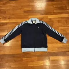 adidas トラックジャケットネイビー