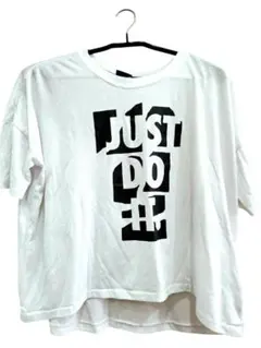 NIKE ナイキ 半袖 Tシャツ JUST DO IT Lサイズ アシンメトリーのサムネイル