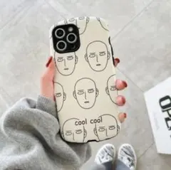 iPhone12miniケース　坊主　レザー　クール　人気漫画　韓国で人気