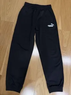 PUMA トレーニングパンツ 150 ブラック　美品
