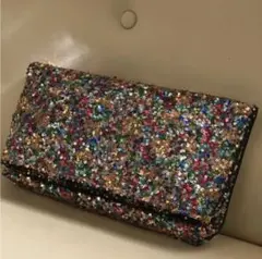 美品♡tsuruスパンコールクラッチバック❤️お値下げ❤️