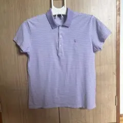 ralph lauren golf ラルフローレン ポロシャツ　紫　ポロゴル