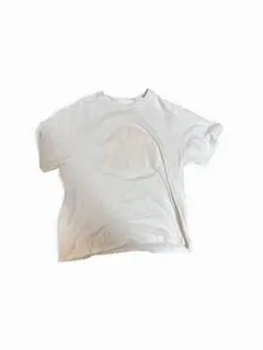 ホワイト 無地 半袖Tシャツ