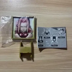 NARUTO 3D レリーフスタンド　ガチャガチャ　サクラ　新品未使用