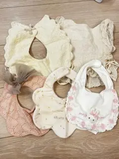 女の子向け♡スタイ　5点セット