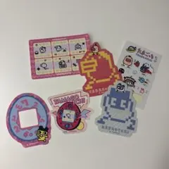 たまごっち　ダイカットステッカーセット　1 2 まめっち　くちぱっち