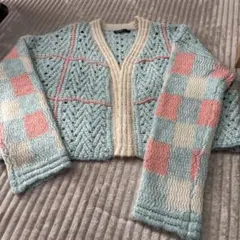 SHEIN CURVE デザインカーディガン　1XL