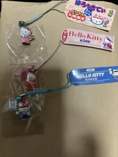 ご当地キティ 根付け　3点セット