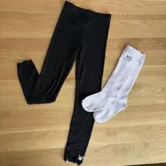 クロミ　レギンス135センチ　ルーズソックス19〜21センチ