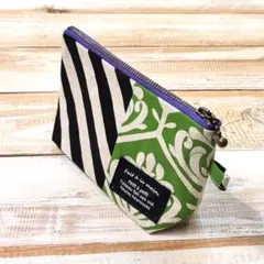 .‎˖٭*北欧風柄　ハンドメイドポーチ