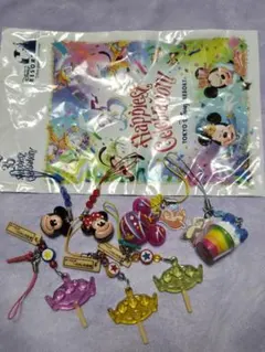 東京ディズニーリゾート 35周年 ストラップ キーホルダーセットのサムネイル