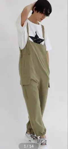 【定価24,000円】ラシュッド　オーガンジーサロペット　グレー　M　ヤマダヤ 2025年最新】lasud サロペットの人気アイテム - メルカリ