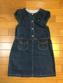ダブルB♡デニムワンピース♡130センチ