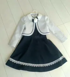 美品 ビームスBEAMS フォーマルワンピース 卒園式 入学式 女の子 130