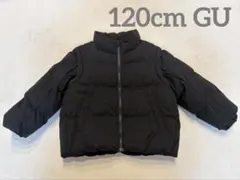 黒中綿コートGU 2way